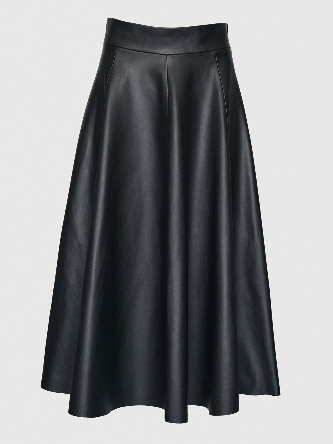 LONG BLACK LEATHER SKIRT – Hanne Harnov